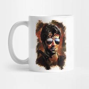 Marion "COBRA" Cobretti - Sylvester Stallone Mug